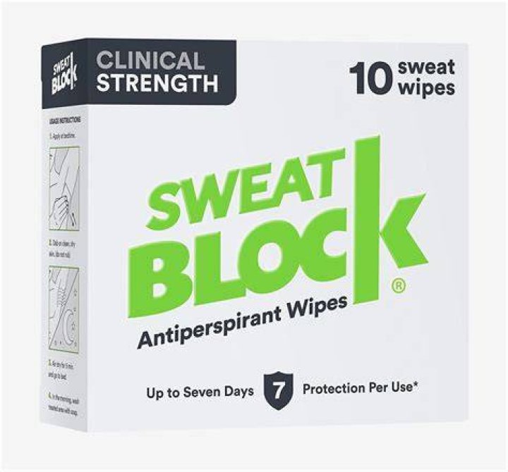 SweatBlock Antiperspirant Wipes Review