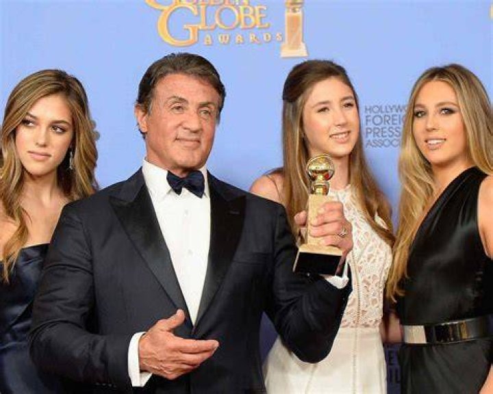 Sylvester Stallone’s Daughters Sophia, 24, Sistine, 23, & Scarlet, 19, Stun For Dinner With Parents