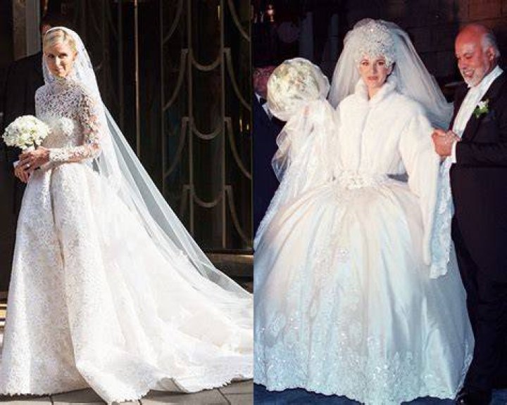The Most Extra Celebrity Wedding Dresses Of All Time: PICS
