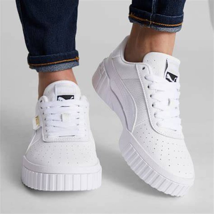These Classic White Puma Sneakers Loved By Selena Gomez Are Currently On Sale For Under $75