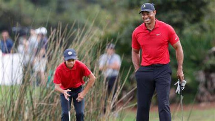 Tiger Woods Proud Of Son Charlie, 12, At PNC Golf Tournament — Video – Hollywood Life