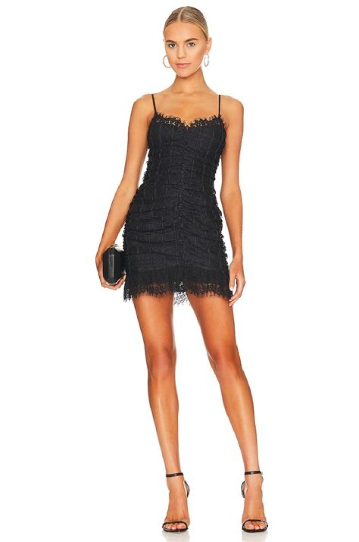 Tiny Rocks Sexy Black Mini Dress For Football Game With Daughter Heiress, 4 — Pic
