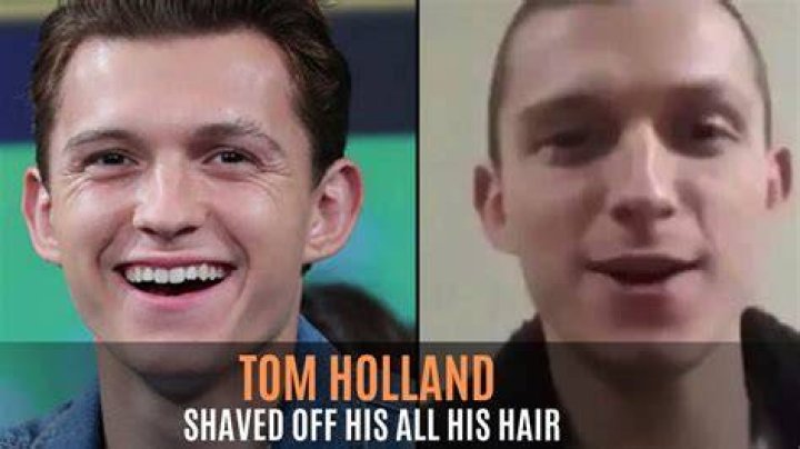 Tom Holland Shaves Off All Hair — See Before & After Pics – Hollywood Life
