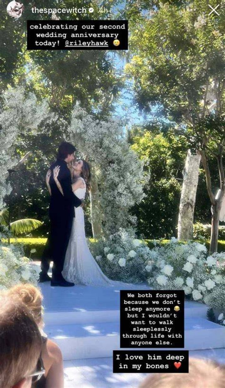 Tony Hawk Shares Photo From Son Riley and Frances Bean Cobain Wedding – Hollywood Life