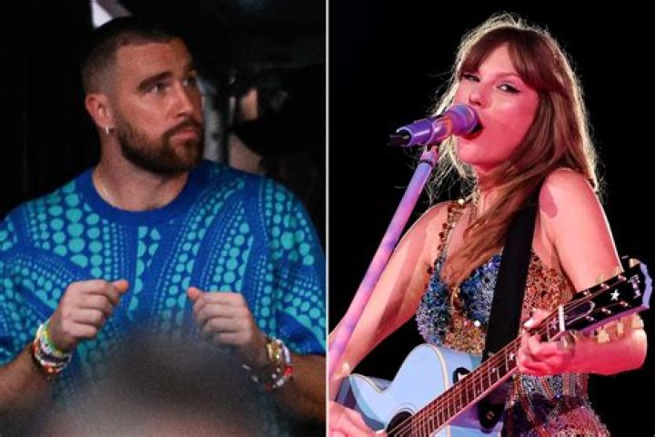 Travis Kelce & Taylor Swift Kiss as He Supports Her at Eras Tour Show in Sydney