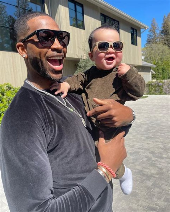 Tristan Thompson Snuggles Up To Son Prince, 4, As They Watch ‘Space Jam 2’ In Rare Photo