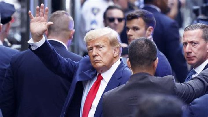 Trump Surrenders For Arrest After Indictment In Stormy Daniels Trial