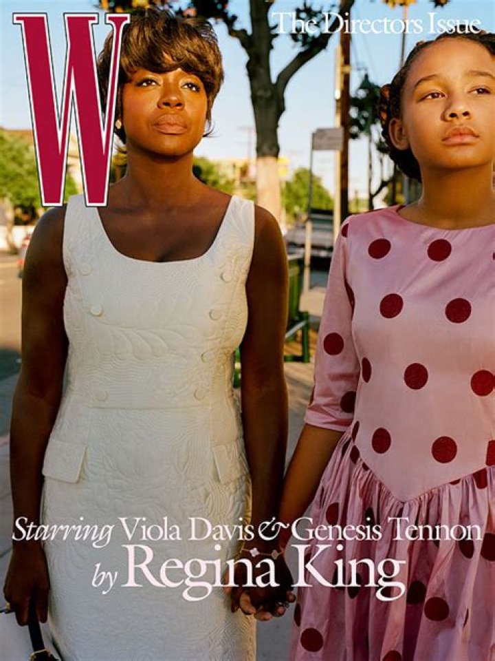 Viola Davis Stands Proudly With Daughter Genesis, 9, In 1st Mother-Daughter Cover For ‘W’