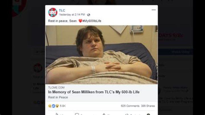 Who Is Sean Milliken? 5 Things On ‘My 600-lb. Life’ Star Dead At 29 – Hollywood Life
