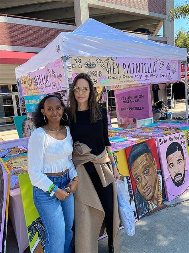 Why Zahara Jolie-Pitt Felt ‘Proud’ To Have Mom Angelina At Her College For Homecoming Weekend (Exclusive)